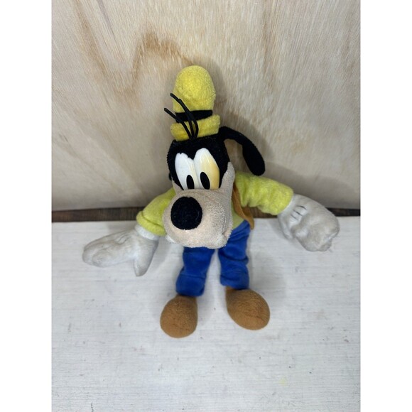 Vintage Disneyland Walt Disney World Goofy Plush Doll Stuffed Animal Toy - Picture 2 of 5